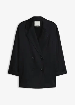 Clearance Americana holgada con doble botonadura Mujer Blazers