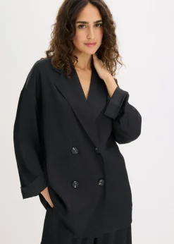 Clearance Americana holgada con doble botonadura Mujer Blazers