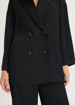 Clearance Americana holgada con doble botonadura Mujer Blazers