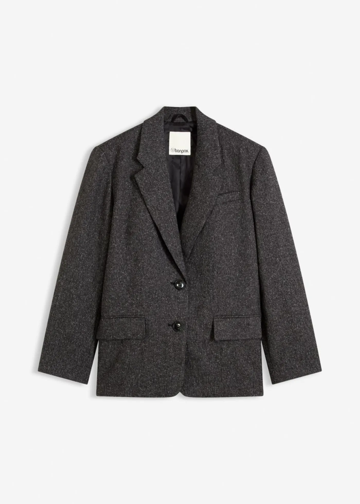 Sale Americana holgada de mezcla de viscosa fina Mujer Esenciales|Blazers