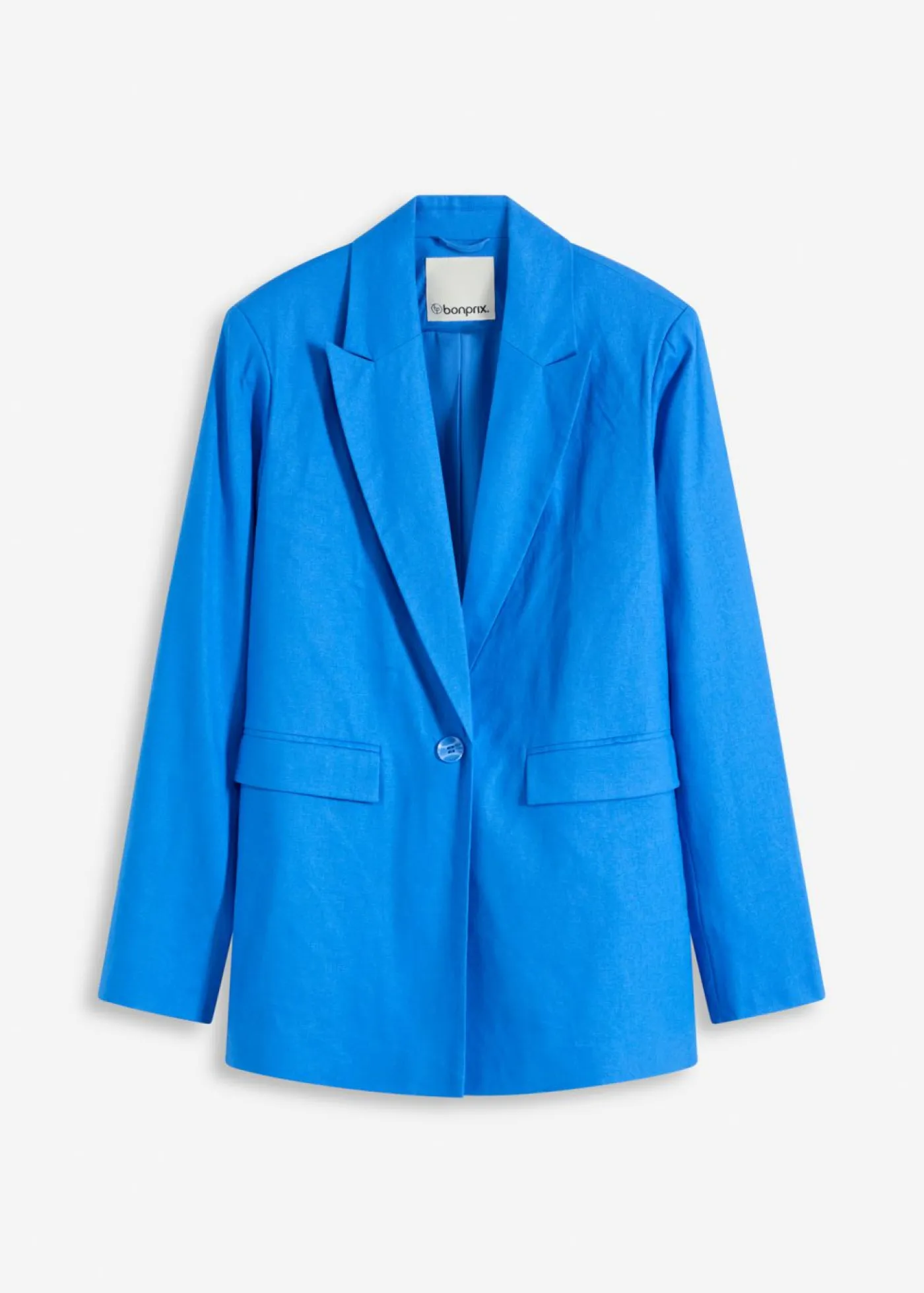 Clearance Americana informal de lino con solapa ancha Mujer Blazers