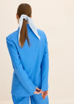 Clearance Americana informal de lino con solapa ancha Mujer Blazers