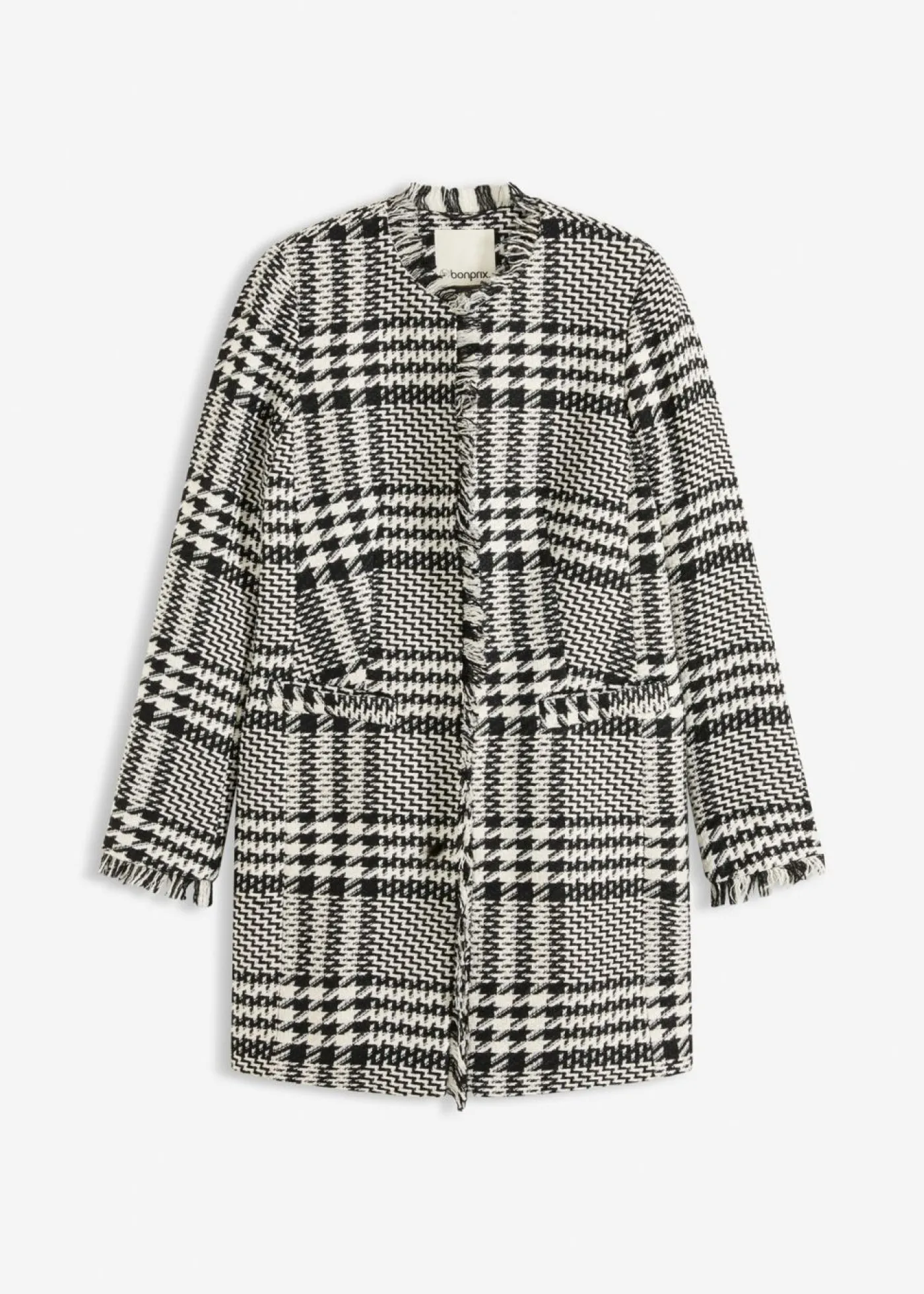 Online Americana larga de bouclé Mujer Blazers