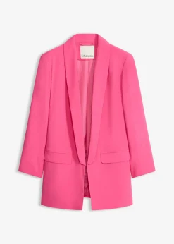 Discount Americana larga de mezcla de viscosa Mujer Blazers