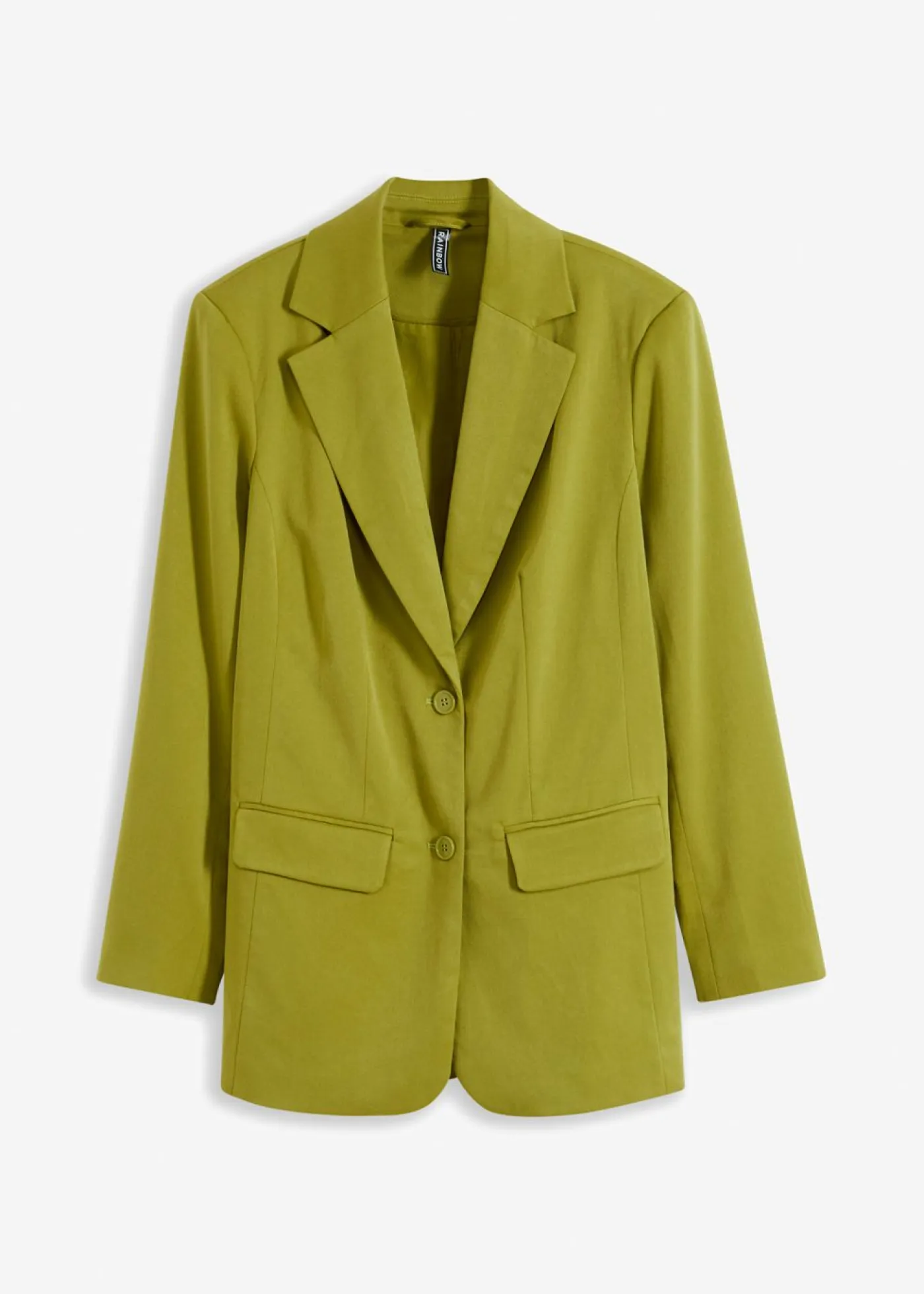 Best Americana larga de mezcla de viscosa Mujer Blazers