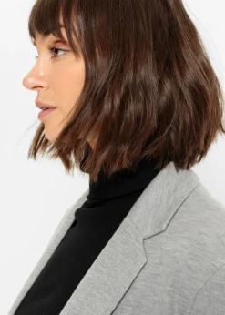 Outlet Americana larga de punto con bolsillos Mujer Blazers