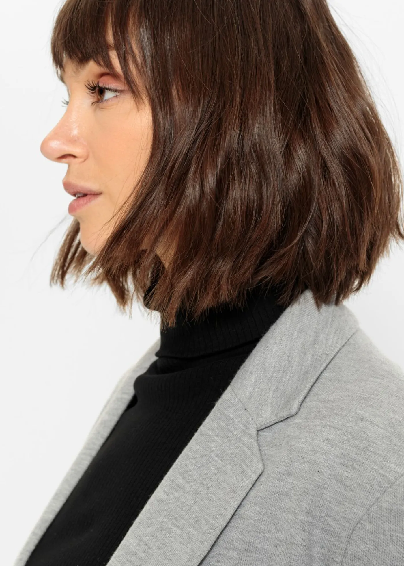 Outlet Americana larga de punto con bolsillos Mujer Blazers