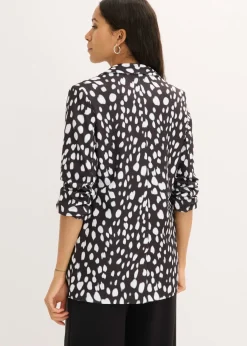 Best Americana larga estampada Mujer Blazers
