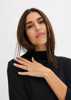 Anillo decorado con piedras brillantes Mujer Complementos Temáticos·Accesorios Elegantes|Joyería