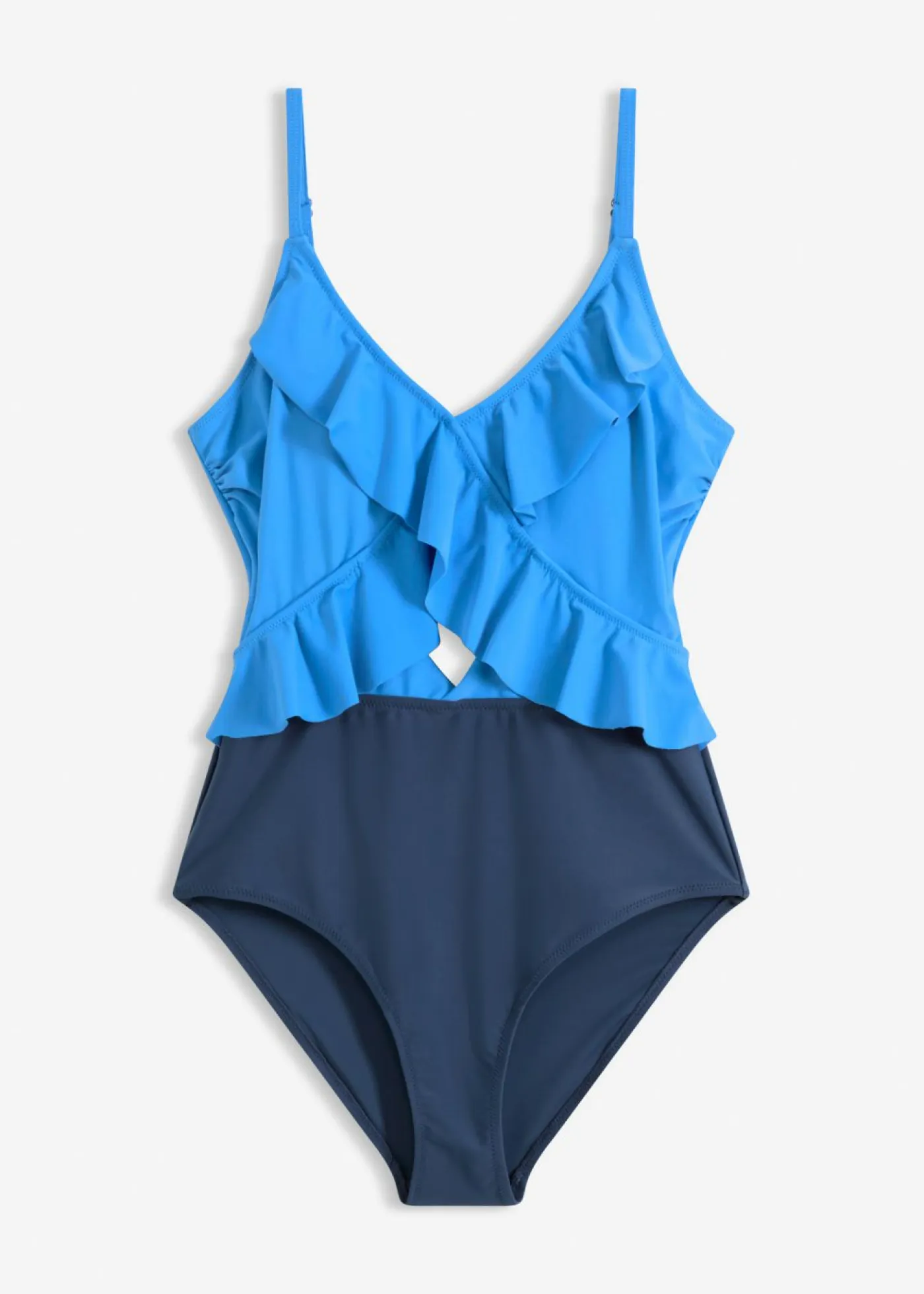 New Bañador con abertura y volantes Mujer Ropa Para Ir A La Playa|Novedades
