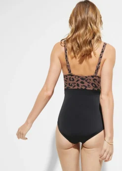 Online Bañador con diseño cruzado Mujer Novedades|Bañadores