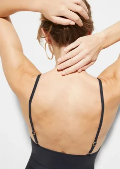 Sale Bañador con efecto moldeador medio Mujer Ropa Para Ir A La Playa|Vestidos Moldeadores