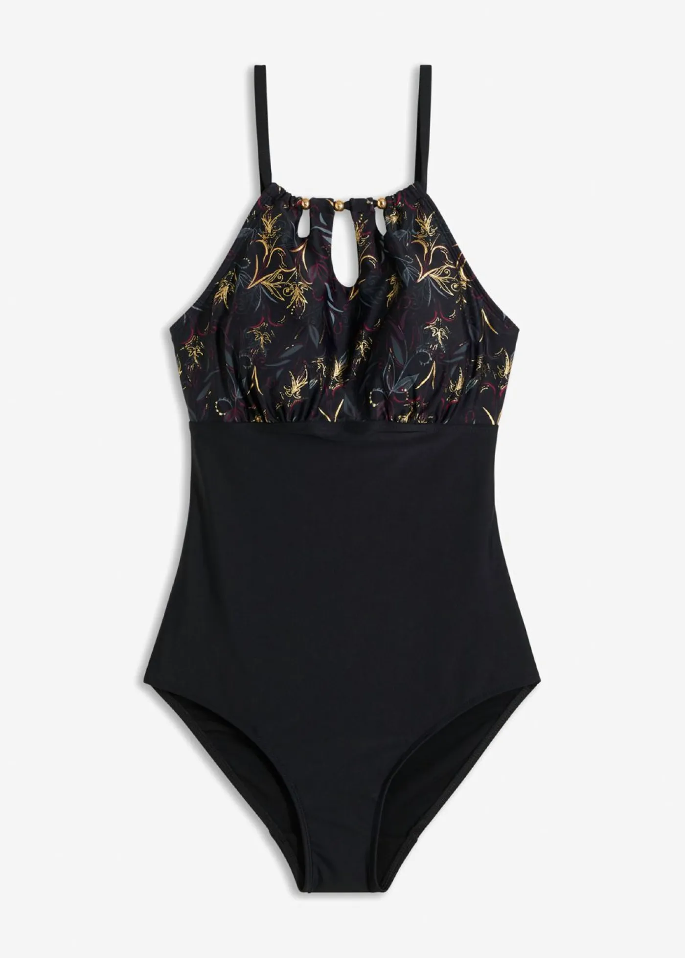 Outlet Bañador con efecto moldeador medio Mujer Vestidos Moldeadores|Bañadores