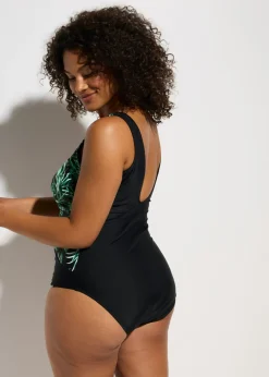 Best Bañador con efecto moldeador medio Mujer Vestidos Moldeadores|Bañadores