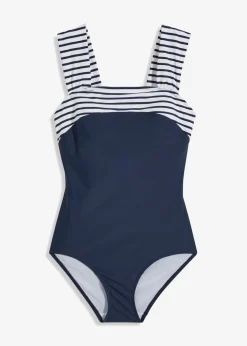 Sale Bañador con efecto moldeador medio y tirantes anchos Mujer Vestidos Moldeadores|Bañadores