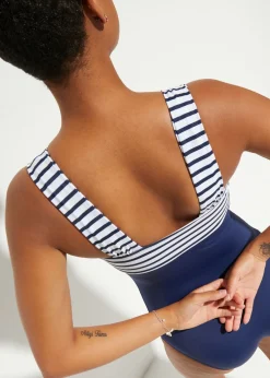 Sale Bañador con efecto moldeador medio y tirantes anchos Mujer Vestidos Moldeadores|Bañadores