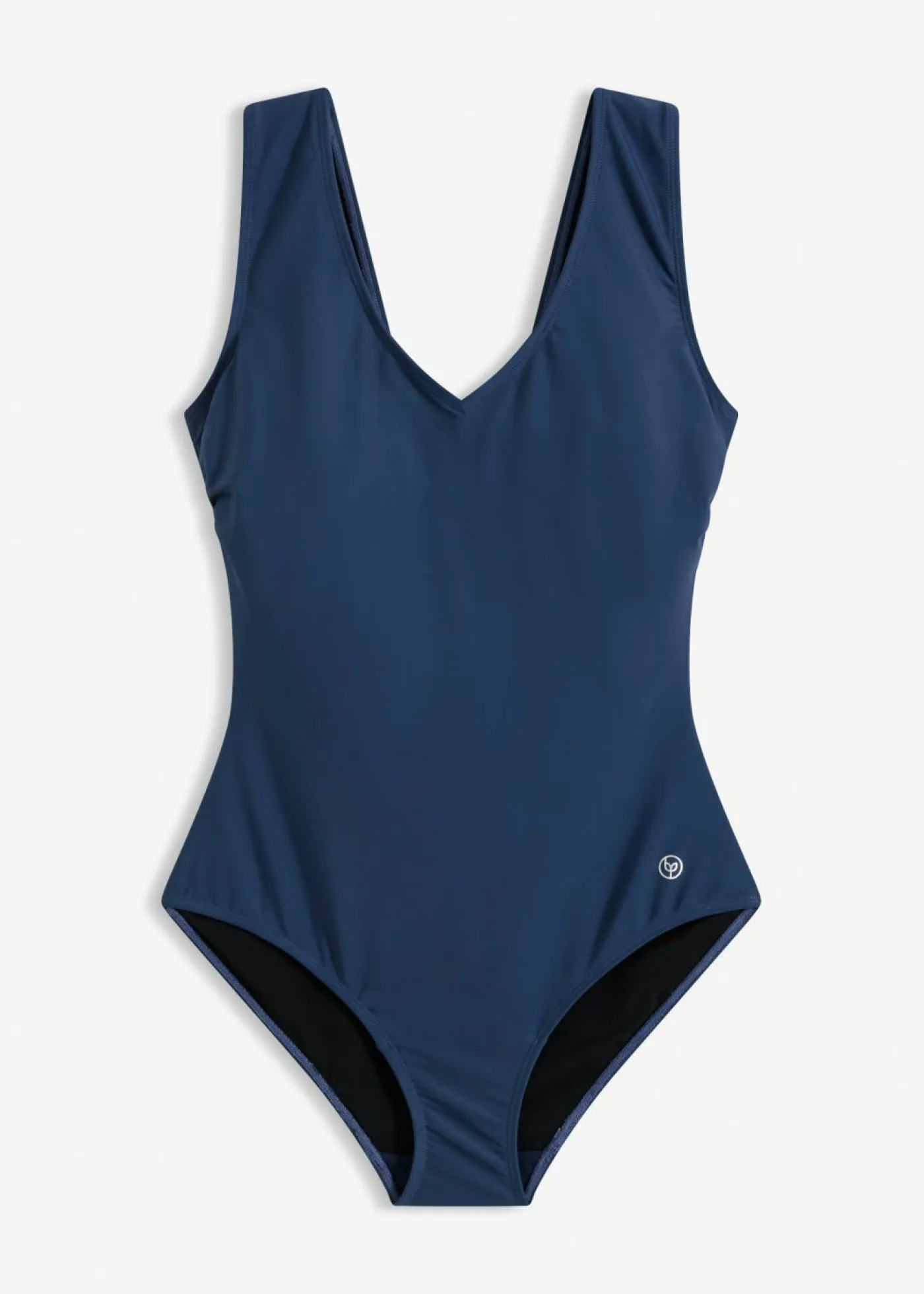 Outlet Bañador con efecto moldeador medio y escote en V Mujer Ropa De Baño Deportiva|Vestidos Moldeadores