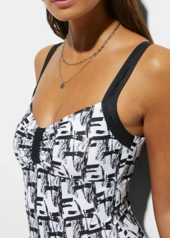 Clearance Bañador con efecto reductor, nivel 3 Mujer Vestidos Moldeadores|Bañadores