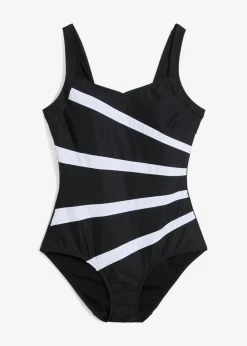 Hot Bañador con gran efecto moldeador e insertos Mujer Ropa De Baño Deportiva|Vestidos Moldeadores