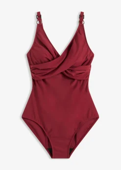 Sale Bañador con gran efecto moldeador y aspecto cruzado Mujer Vestidos Moldeadores|Novedades