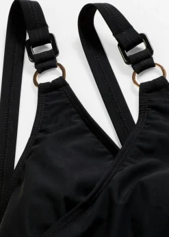 New Bañador con gran efecto moldeador y aspecto cruzado Mujer Vestidos Moldeadores|Novedades