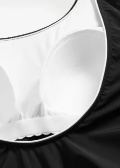 Hot Bañador con ligero efecto moldeador y costuras decorativas Mujer Vestidos Moldeadores|Bañadores