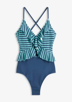 Bañador con volante Mujer Novedades|Bañadores