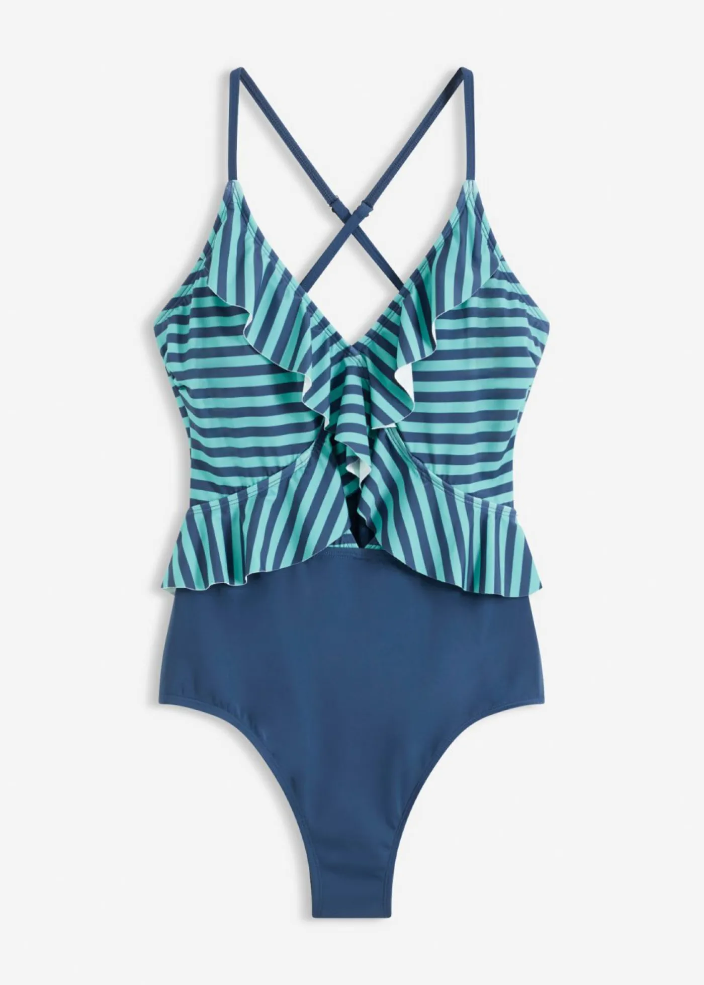 Bañador con volante Mujer Novedades|Bañadores