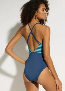 Bañador con volante Mujer Novedades|Bañadores