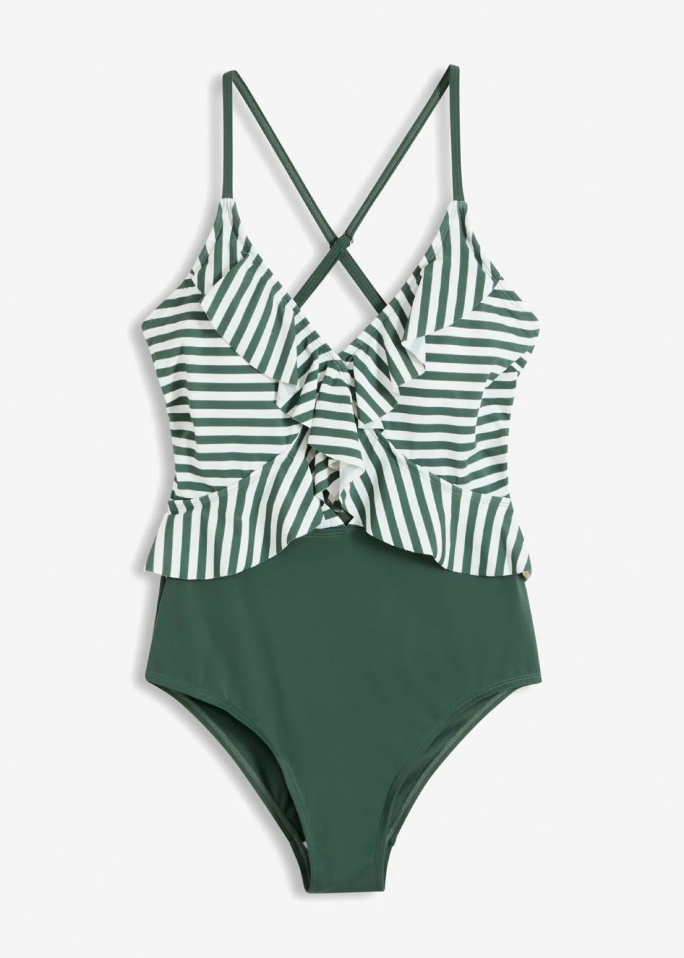 Bañador con volante Mujer Novedades|Bañadores
