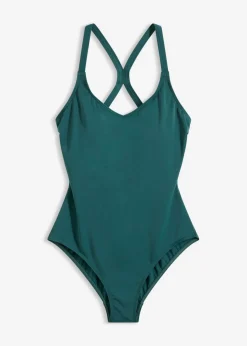 Clearance Bañador deportivo de material de secado rápido con espalda nadadora Mujer Ropa De Baño Deportiva|Bañadores