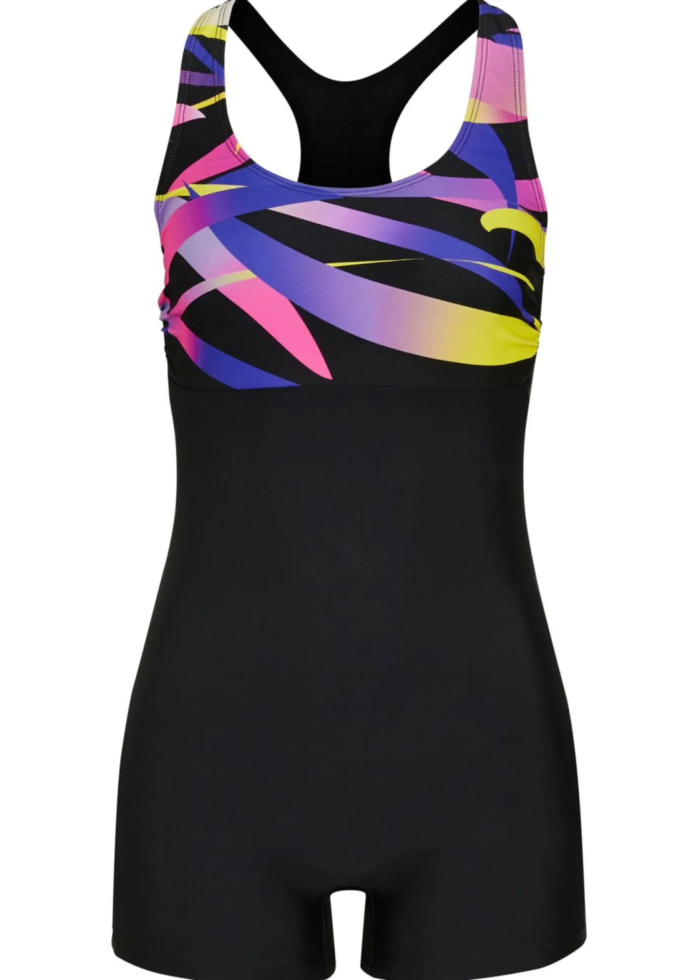Outlet Bañador deportivo de material de secado rápido con perneras Mujer Ropa De Baño Deportiva|Bañadores