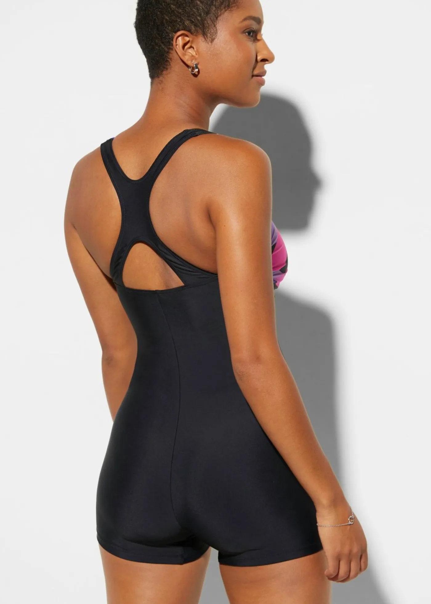 Outlet Bañador deportivo de material de secado rápido con perneras Mujer Ropa De Baño Deportiva|Bañadores