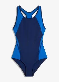 Online Bañador deportivo de material de secado rápido con espalda nadadora Mujer Ropa De Baño Deportiva|Bañadores