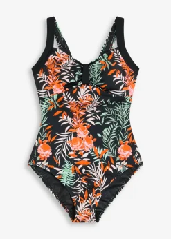 Clearance Bañador moldeador con efecto reductor intermedio Mujer Vestidos Moldeadores|Bañadores