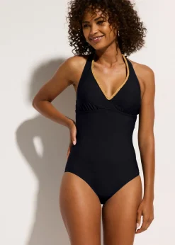 Bañador moldeador con efecto reductor intermedio Mujer Vestidos Moldeadores|Bañadores