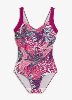 Bañador moldeador con efecto reductor intermedio Mujer Vestidos Moldeadores|Bañadores