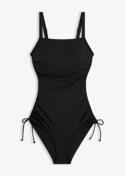 Best Bañador tipo bandeau con pernera alta Mujer Novedades|Bañadores
