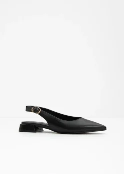 Sale Bailarina con talón al descubierto y hebilla Mujer Zapatos Primavera-Verano|Novedades