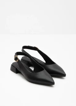 Sale Bailarina con talón al descubierto y hebilla Mujer Zapatos Primavera-Verano|Novedades