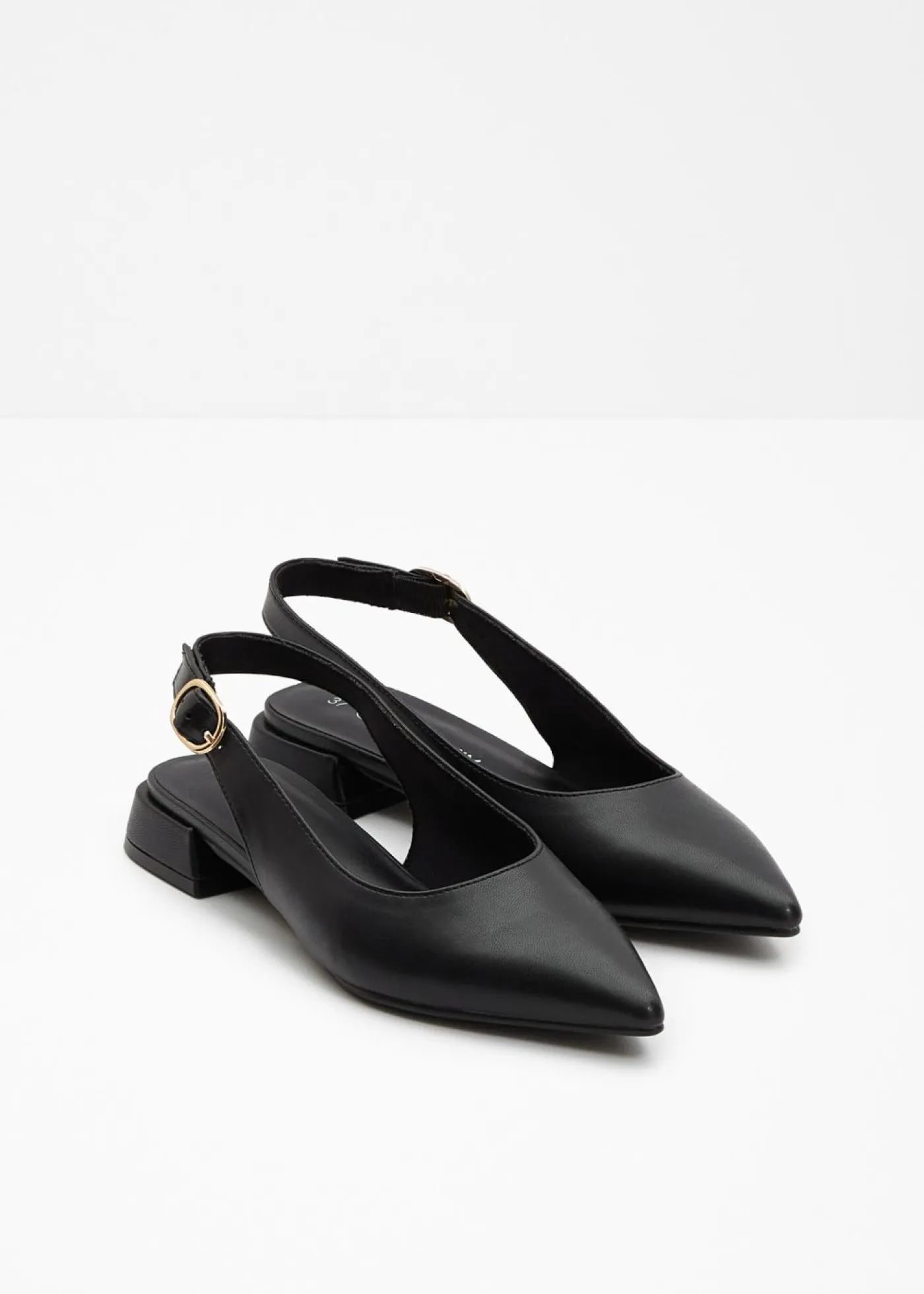 Sale Bailarina con talón al descubierto y hebilla Mujer Zapatos Primavera-Verano|Novedades