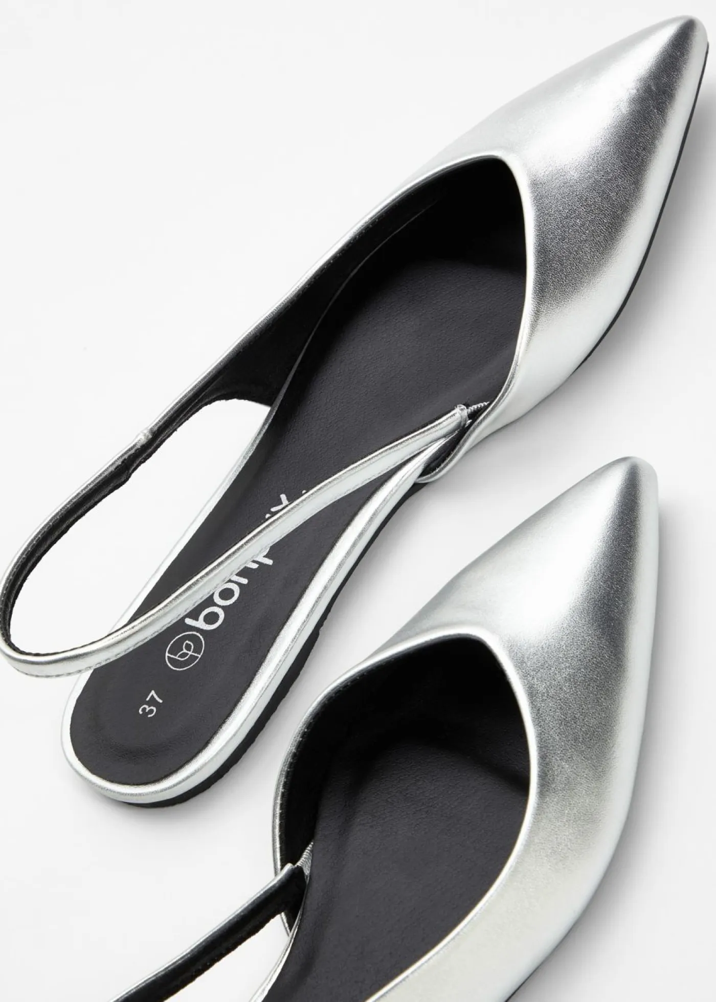 Hot Bailarina con talón al descubierto Mujer Tendencias·Zapatos Veganos|Tendencias·Fiesta
