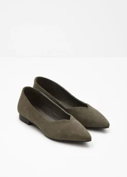 Outlet Bailarina de piel Mujer Zapatos Primavera-Verano|Premium