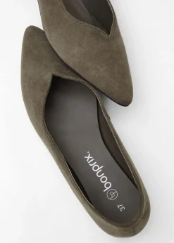 Outlet Bailarina de piel Mujer Zapatos Primavera-Verano|Premium