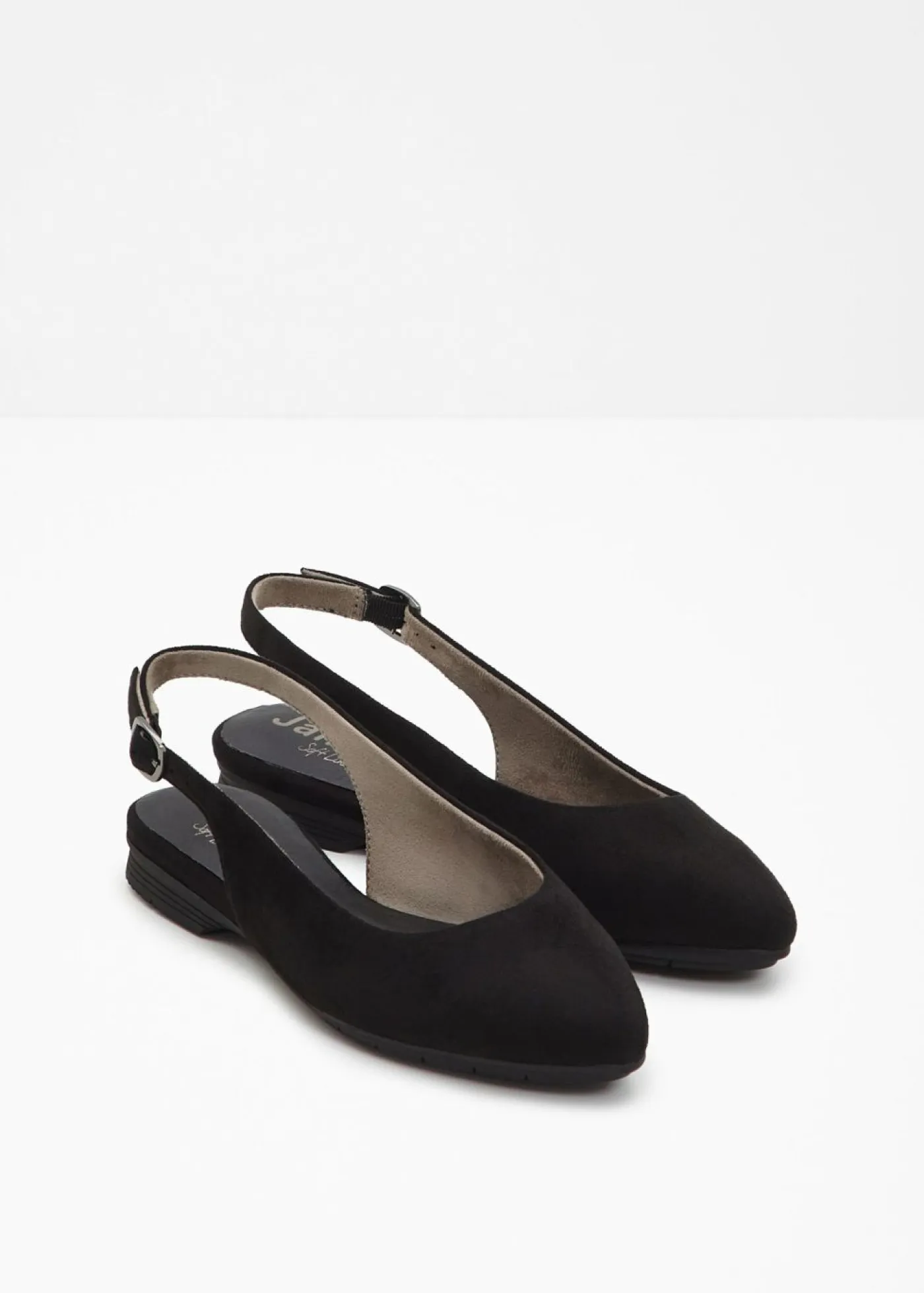 Bailarina Jana con talón al descubierto y un ancho cómodo Mujer Zapatos De Marca·Jana|Zapatos Primavera-Verano