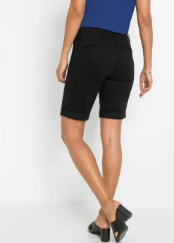 New Bermuda elástica Mujer Shorts|Pantalones