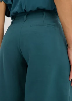 Best Bermudas anchas con pinzas Mujer Shorts|Pantalones