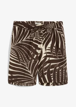 Outlet Bermudas con cintura elástica Mujer Shorts|Pantalones