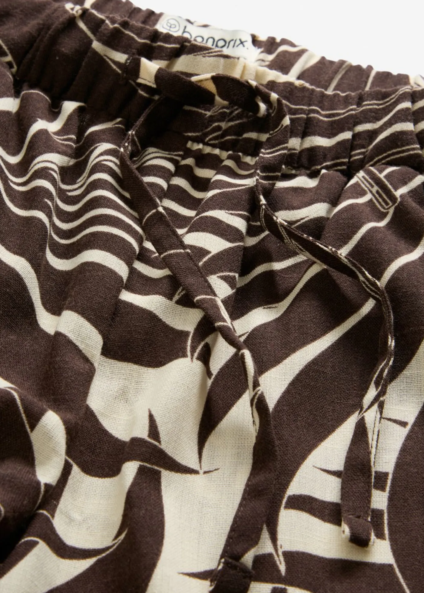 Outlet Bermudas con cintura elástica Mujer Shorts|Pantalones