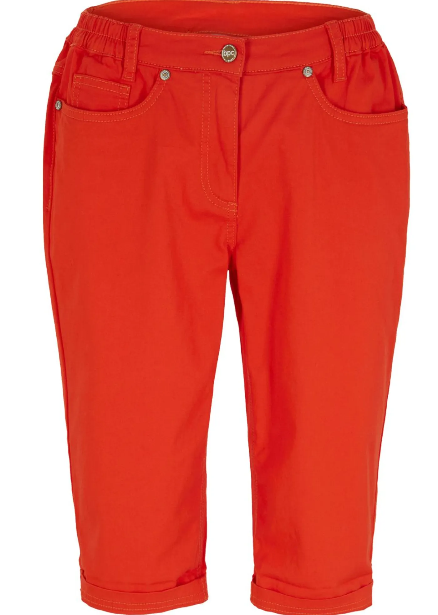 Hot Bermudas con cintura elástica Mujer Shorts|Pantalones